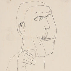 Drinking Man (Drawing)