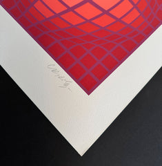 victor vasarely signed prints uk