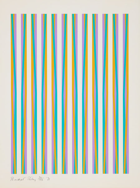 Bridget Riley: Chicago 8 (1971) Signed Print for Sale – ModernPrints.co.uk